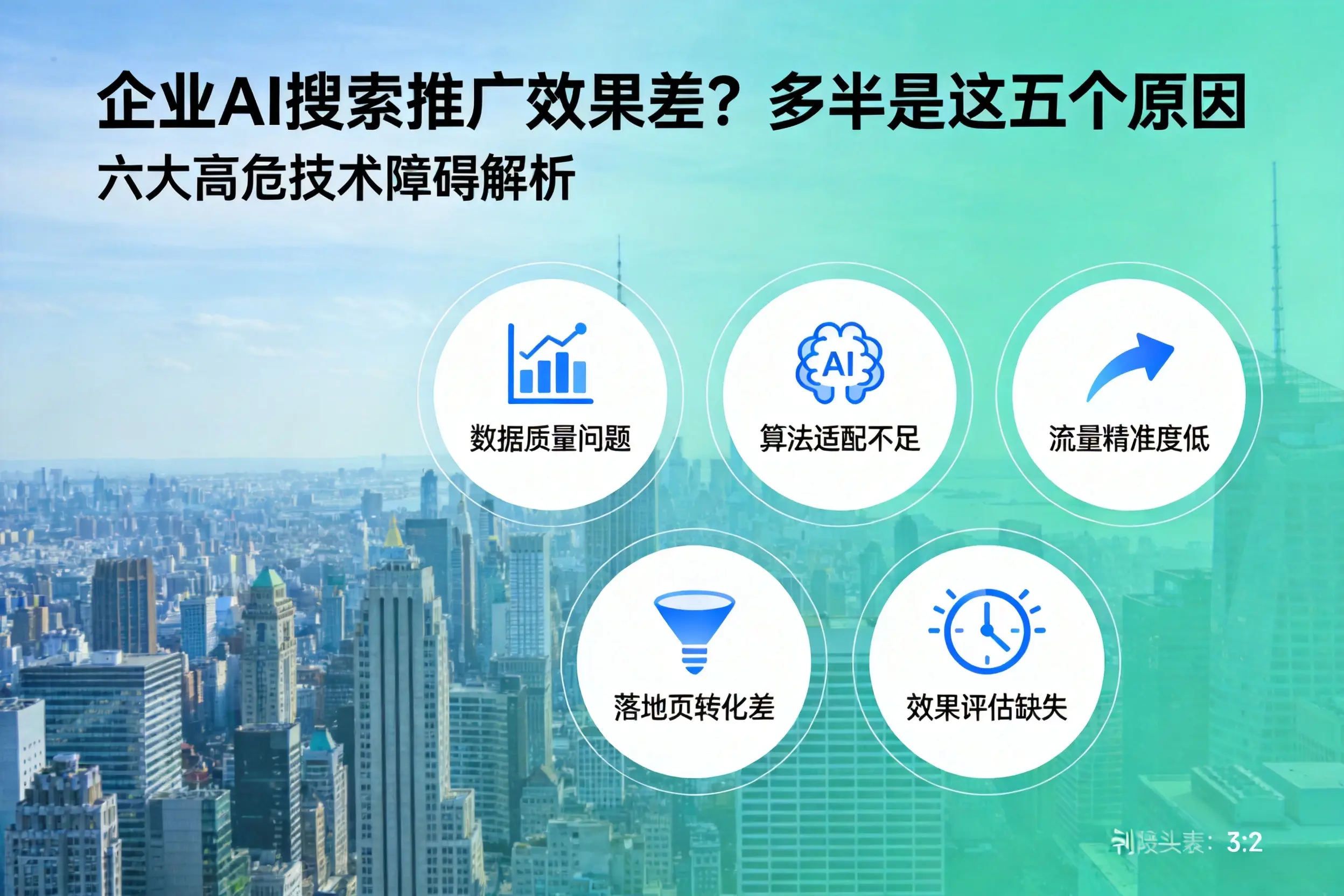 宽城企业AI搜索推广效果差?多半是这五个原因